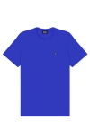 Dalix Mens Lil Coffee Jersey Tee In Blue