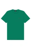Dalix Mens Lil Coffee Jersey Tee In Green