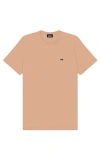 Dalix Mens Lil Coffee Jersey Tee In Orange
