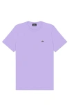 Dalix Mens Lil Coffee Jersey Tee In Purple
