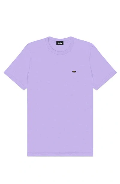 Dalix Mens Lil Coffee Jersey Tee In Purple