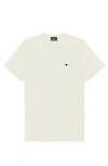 Dalix Mens Lil Heart Midweight Cotton Tee In Brown
