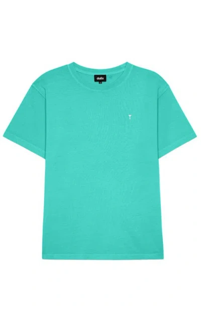 DALIX DALIX MENS LIL MARTINI MIDWEIGHT GARMENT DYE TEE