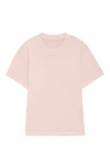 Dalix Mens Lil Smile Heavyweight Pigment Dye Tee In Pink