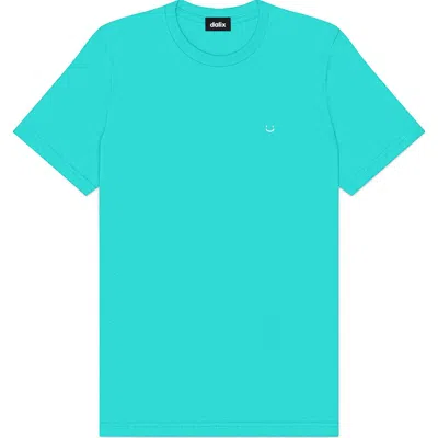 Dalix Mens Lil Smile Jersey Tee In Blue