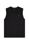 Dalix Mens Lil Smile Muscle Tank In Gray