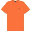 Dalix Mens Espresso Martini Midweight Garment Dye Tee