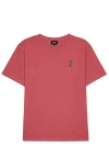 Dalix Mens Martini Midweight Garment Dye Tee