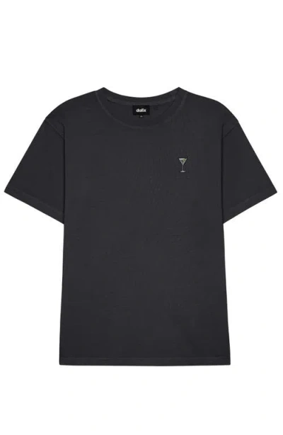 Dalix Mens Martini Midweight Garment Dye Tee