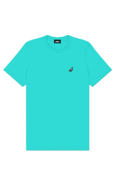 Dalix Mens Pigeon Jersey Tee In Blue