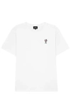 Dalix Mens Spritz Midweight Garment Dye Tee In White