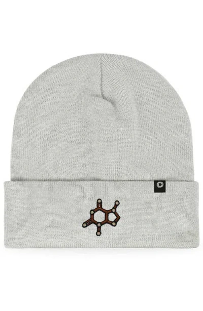 Dalix Molecule Beanie In Light Gray