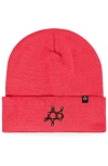 Dalix Molecule Beanie In Neon Pink