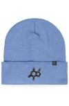 Dalix Molecule Beanie In Periwinkle