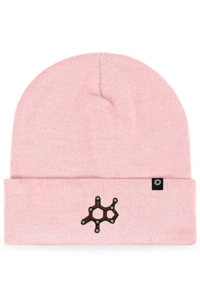 Dalix Molecule Beanie In Pink