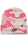 Dalix Molecule Beanie In Pink Camo