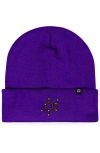 Dalix Molecule Beanie In Purple