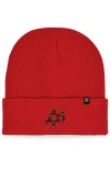Dalix Molecule Beanie In Red