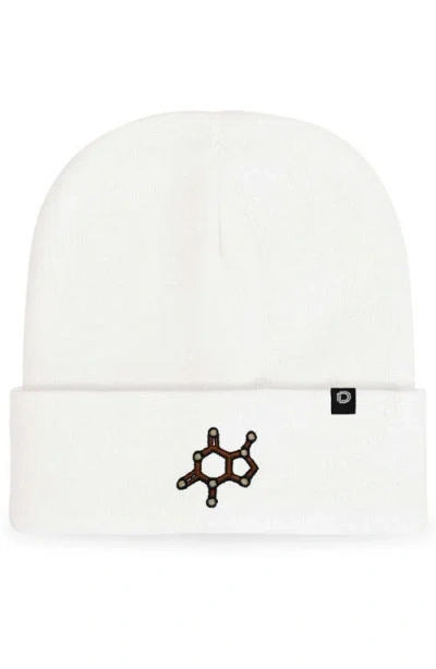 Dalix Molecule Beanie In White