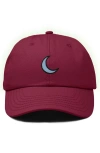 Dalix Moon Cap In Maroon