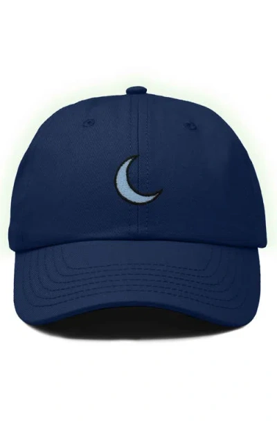 Dalix Moon Cap In Navy Blue