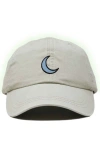 Dalix Moon Cap In Washed Stone White