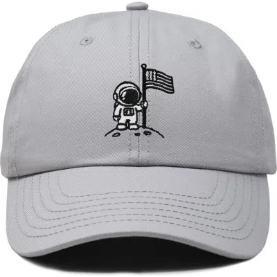 Dalix Moon Mission Dad Cap In Gray