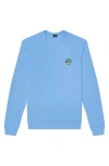 Dalix Mushroom Fleece Sweatshirt In Carolina Blue