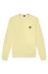 Dalix Mushroom Fleece Sweatshirt In French Vanilla