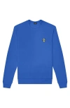 Dalix Mushroom Fleece Sweatshirt In True Royal