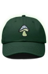 Dalix Mushroom Hat In Dark Green