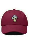 Dalix Mushroom Hat In Maroon