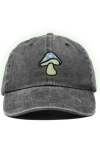 Dalix Mushroom Hat In Washed Black
