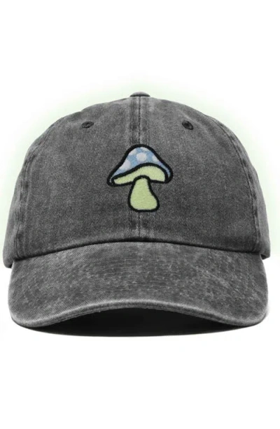 Dalix Mushroom Hat In Washed Black