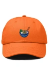 DALIX DALIX NOODLES EMBROIDERED CASUAL CAP