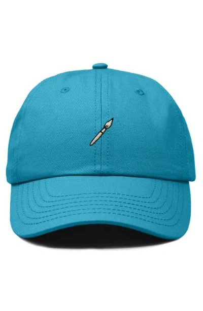 Dalix Paint Brush Dad Cap In Blue