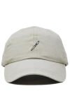 Dalix Paint Brush Dad Cap In White