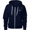 Dalix Panda Zip Hoodie In Navy Blue