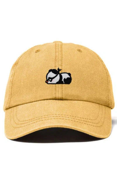 Dalix Pandit Panda Dad Cap In Brown