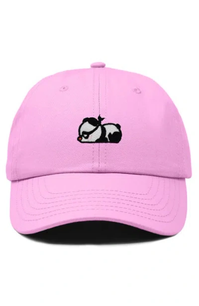 Dalix Pandit Panda Dad Cap In Pink