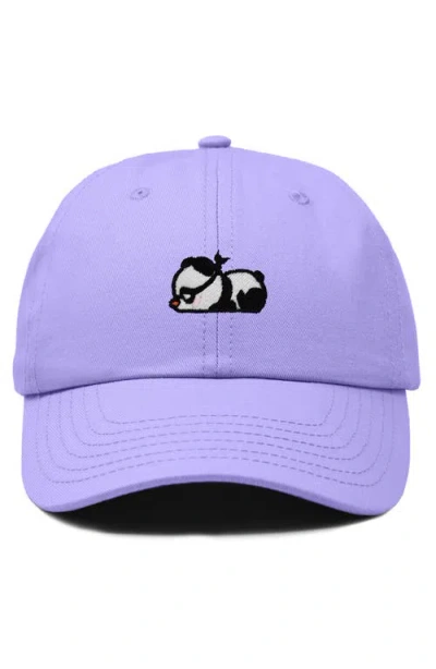 Dalix Pandit Panda Dad Cap In Purple