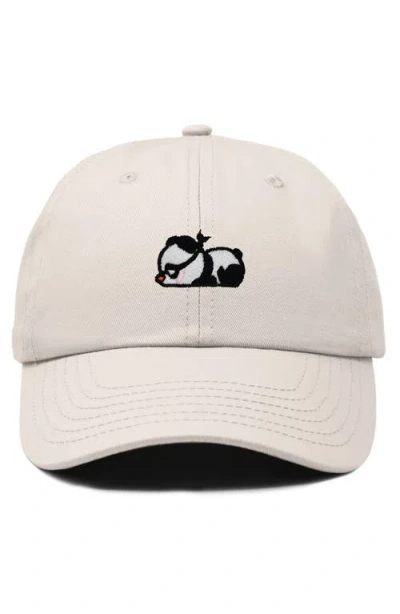 Dalix Pandit Panda Dad Cap In White