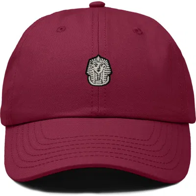 Dalix Pharaoh Dad Cap In Burgundy