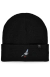 Dalix Pigeon Beanie Cap In Black