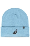Dalix Pigeon Beanie Cap In Blue