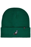 Dalix Pigeon Beanie Cap In Green