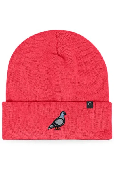 Dalix Pigeon Beanie Cap In Pink
