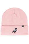 Dalix Pigeon Beanie Cap In Pink
