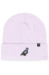 Dalix Pigeon Beanie Cap In Purple