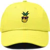 DALIX DALIX PINEAPPLE EMBROIDERED DAD HAT